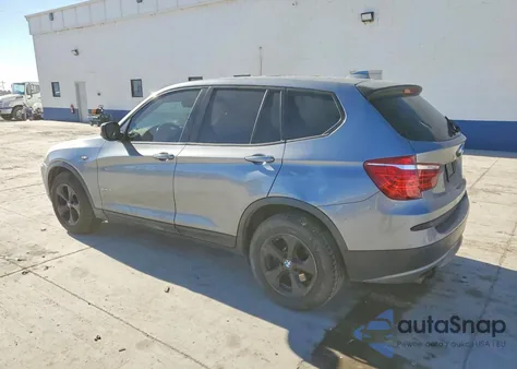 2011 BMW X3 xDrive28I z USA, uszkodzony, nr VIN 5UXWX5C55BL701076